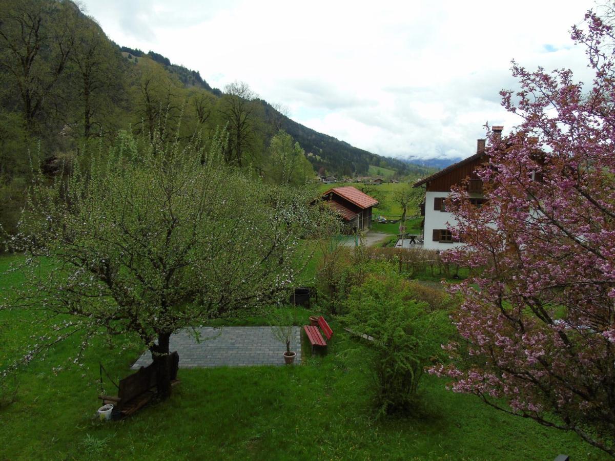 Landhaus Schanzblick Apartment Бад Хинделанг Екстериор снимка